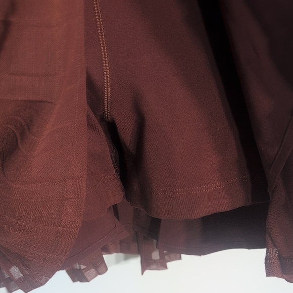 Calia  Brown/Red Pleated Skirt XXL - Picture 2 of 7